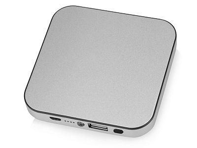 Внешний аккумулятор Esquire, 4000 mAh (Серебристый)