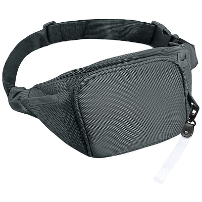 Поясная сумка SPLIT TO GO, Серый/Белый (Серый/белый)