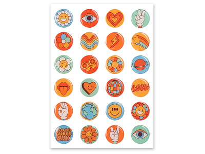 Сет объемных стикеров из эпоксидной смолы (Белый) Сет объемных стикеров из эпоксидной смолы (Белый)