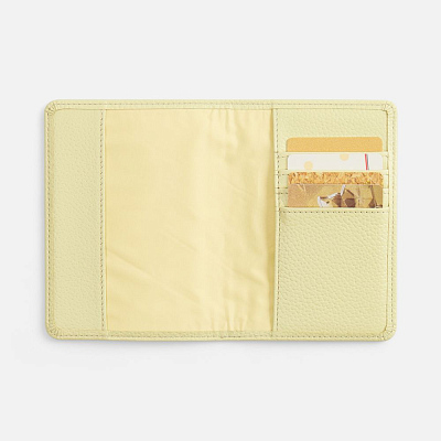 Обложка для паспорта Unison, светло-зеленая