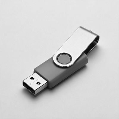 Флеш-карта USB 2.0 32 ГБ Флэш С1 (Тёмно-серый)