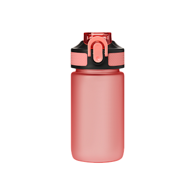 Бутылка для воды Флип мини (Flip mini), коралловая (Красный) Бутылка для воды Флип мини (Flip mini), коралловая (Красный)