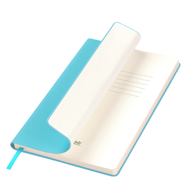 Ежедневник Spark недатированный, лазурный (с упаковкой, со стикерами) (Голубой, бежевый) Ежедневник Spark недатированный, лазурный (с упаковкой, со стикерами) (Голубой, бежевый)