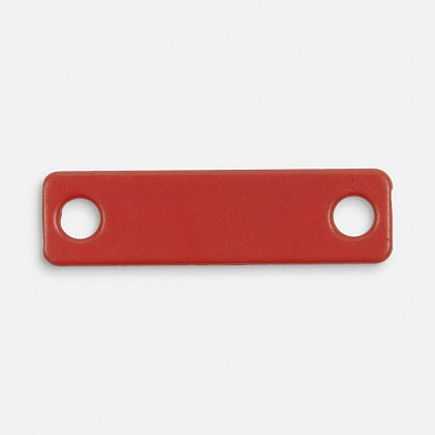 Шильдик металлический Alfa Liten  (Красный)