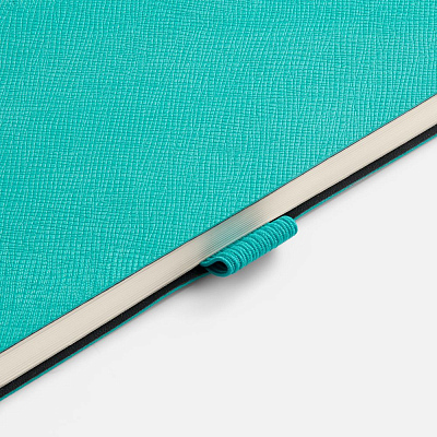 Ежедневник Lungo, недатированный, бирюзовый