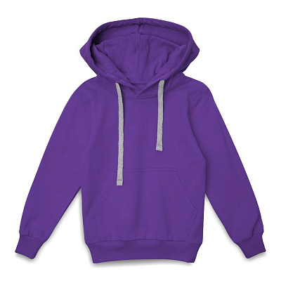 Толстовка с капюшоном детская Kirenga Kids, фиолетовая (Фиолетовый)