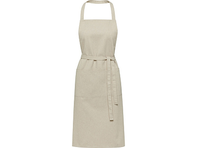 Фартук Shara из переработанного материала (Светло-бежевый)