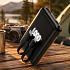 Внешний аккумулятор Eron с подсветкой гравировки, 5000 mAh, чёрный/белый - Фото 3