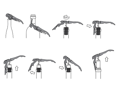 Нож сомелье из нержавеющей стали Pulltap's Inox