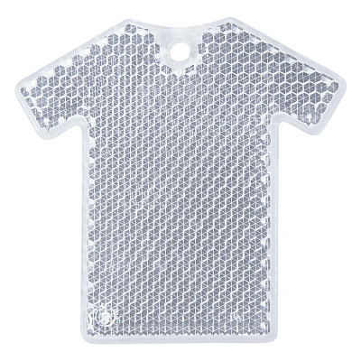 Светоотражатель «Футболка»  (Белый)