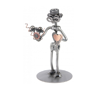 Дамский угодник Фигурки из металла HINZ &amp; KUNST (Серый/черный)