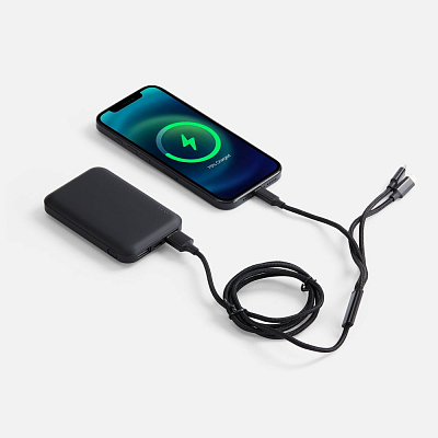 Кабель Triple Charge в футляре ver.2, черный