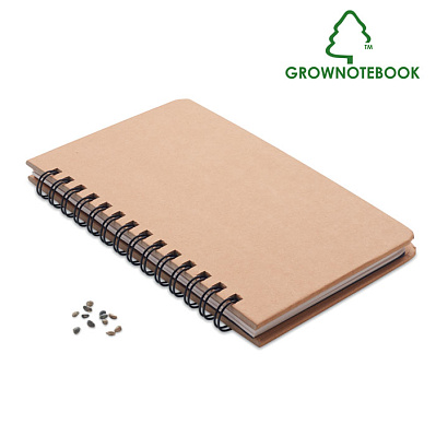 Pine tree notebook (Бежевый)