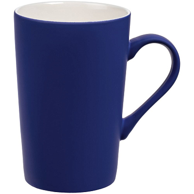 Кружка Best Noon с покрытием софт-тач, синяя (Синий)