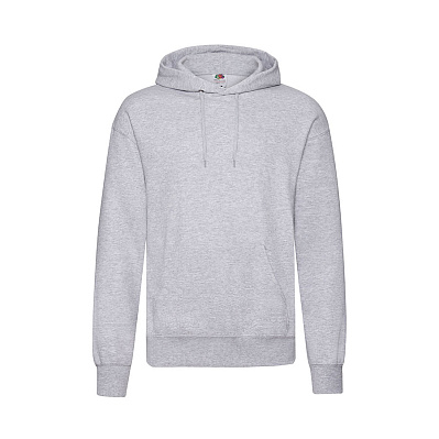 Толстовка "Classic Hooded Sweat" _2XL, 80% х/б, 20% п/э, 280 г/м2 (Серый меланж)
