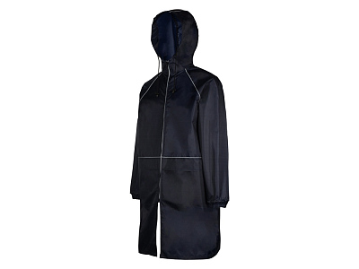 Дождевик со светоотражающими кантами Sunshine (Тёмно-синий)