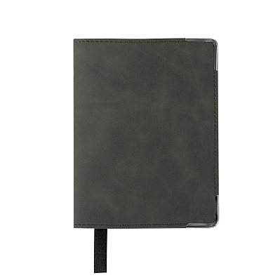 Обложка для паспорта Luma,темно-серая (Тёмно-серый)