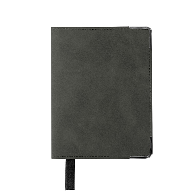 Обложка для паспорта Luma,темно-серая (Тёмно-серый)