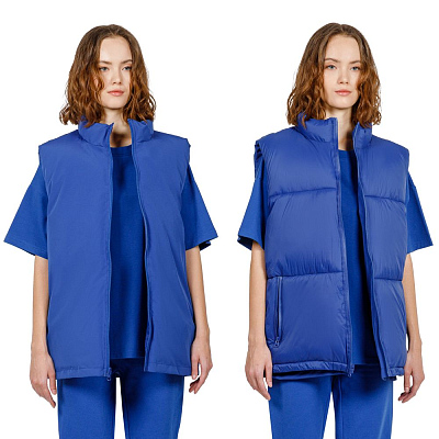 Жилет двусторонний V2, синий