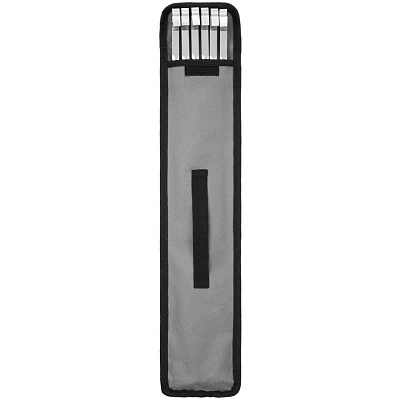 Набор шампуров в чехле Bower, ver.2  (Серый)