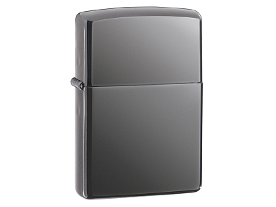 Зажигалка ZIPPO Classic с покрытием Black Ice® (Чёрный)