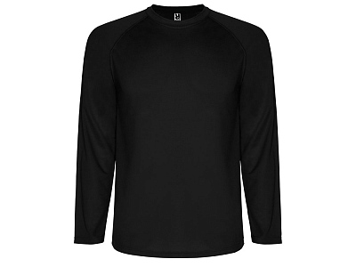 Футболка с длинным рукавом Montecarlo мужская (Чёрный)