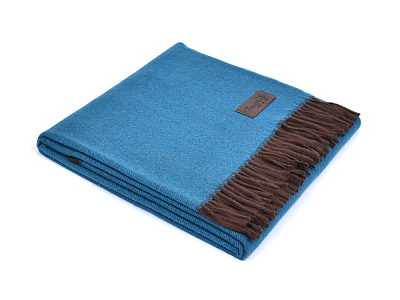 Плед Ermes (Сине-бирюзовый)