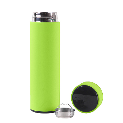 Термос MARK LED soft touch 500 мл (Светло-зеленый)