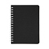 Блокнот на двойной пружине HELIX MINI, 105 х 150  мм, черный с белым, блок в клетку - Фото 2