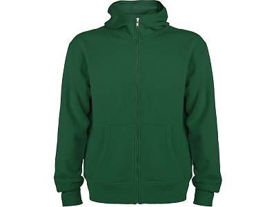 Толстовка на молнии Montblanc унисекс (Бутылочный зеленый)