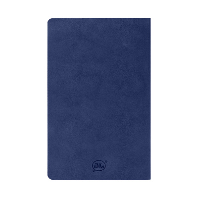 Бизнес-блокнот ALFI, A5, синий, мягкая обложка, в линейку