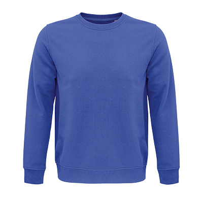 Толстовка свитшот унисекс COMET 280 из органического хлопка (Синий)