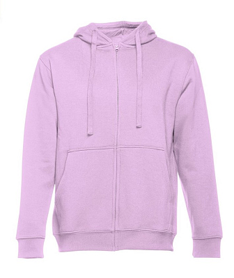 Толстовка мужская с капюшоном на молнии AMSTERDAM 320 (Сиреневый)