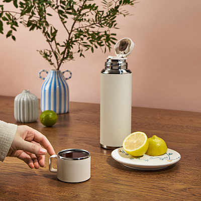 Термос Осло (Oslo), бежевый