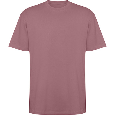 Футболка оверсайз BULL, БЛЕДНО-КРАСНЫЙ XS (Бледно-красный)