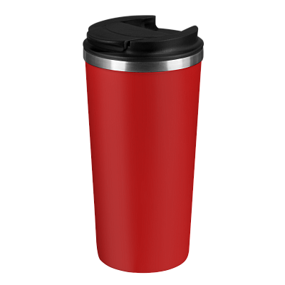 Термокружка вакуумная Palermo, красная (Красный)