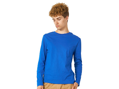 Лонгслив Porto мужской (Классический синий)