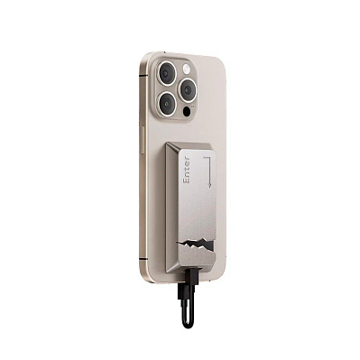 Портативный SSD диск с MagSafe Movespeed CK20, 1 ТБ (Серебро)