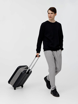 Чемодан Bonfold, черный с серым