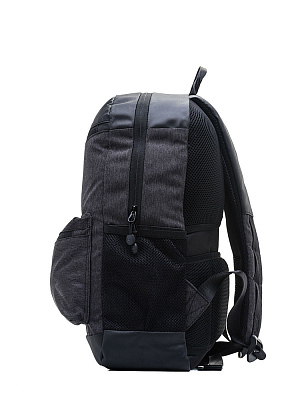 Рюкзак BUGATTI Universum 15'', графитовый, полиэстер меланж/тарпаулин, 31х12х44,5 см, 16 л