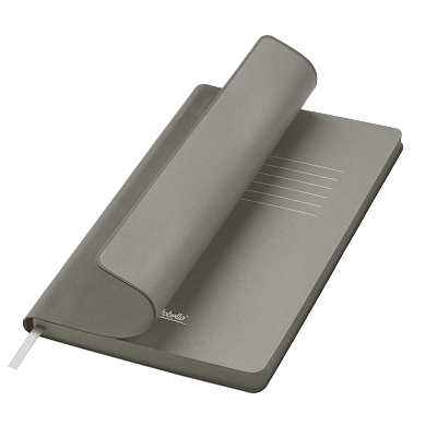 Ежедневник Latte soft touch недатированный, серый (Серый, бежевый)