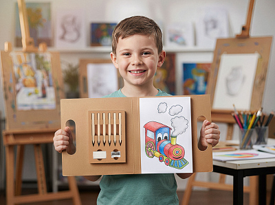 Набор для рисования "Штрих", натуральный