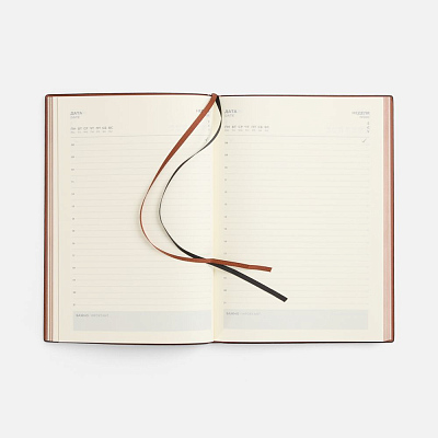 Ежедневник Avila, недатированный, черный