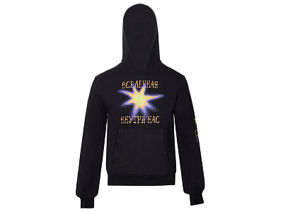 Худи Warsaw, унисекс (Чёрный)