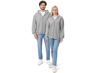 Толстовка оверсайз с капюшоном на молнии Monaco