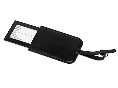 Багажная бирка Fabrizio (Чёрный)