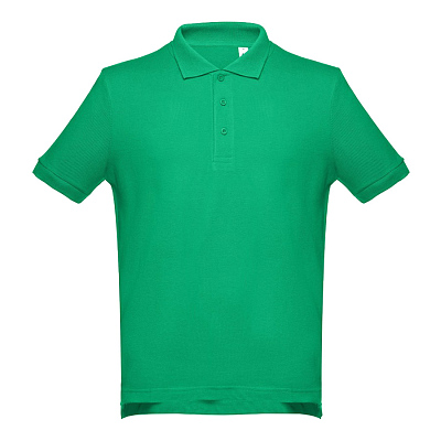 Рубашка-поло мужская ADAM 195  (Зеленый)