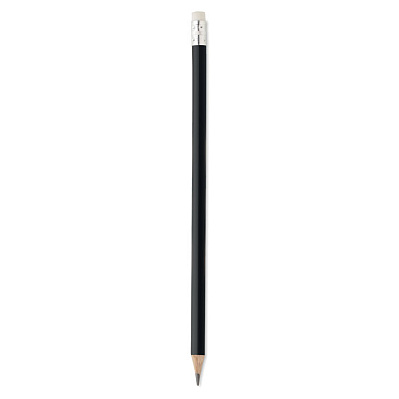 Natural pencil with eraser (Черный)