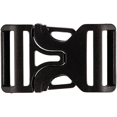 Застежка-пряжка Fibbia, черная (Чёрный)