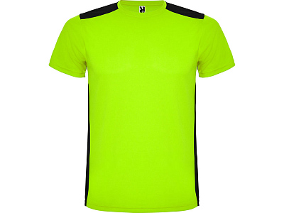 Спортивная футболка Detroit мужская (Лаймовый пунш/черный)